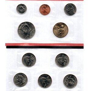 2003 P&D Uncirculated Set... 20 Coins... In Original US Mint Packaging